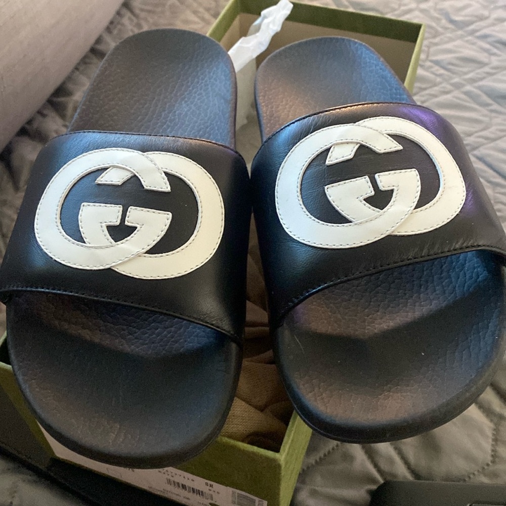 Gucci slides almost new size 39 women's